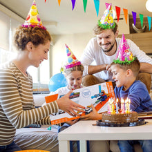 Large Truck Toys Include 2 Racing Cars+4 Ball, Light & Sounds (Battery Not Included)