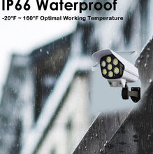 Solar Light Outdoor Motion Sensor Security Camera Shaped Dummy Wall Lamp (1 Pc)