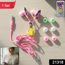 Cute Cartoon Style Wired In-Ear Earphones (1 Set)